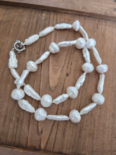 Freshwater pearl duo necklace 23"