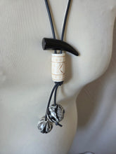 Rubber thong necklace 24"-38"